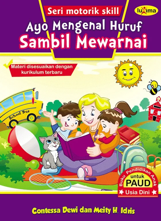Ayo Mengenal Huruf Sambil Mewarnai