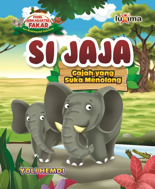 Si Jaja, Gajah yang Suka Menolong